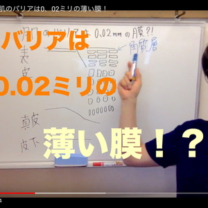 福山　美容鍼灸　肌のバリア機能は0、02ミリの薄い膜！！